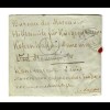 Rus: 1915: Brief an Hilfskomitee Kriegsgefangene (Kgf/POW) Kopenhagen