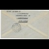 KLM Luftpost - air mail: Amsterdam - Süd Afrika - Johannesburg, Retour, 1946