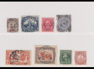 8x stamps Liberia