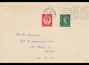 letter 1952: Palmers Green to St. Paul, Minn, USA