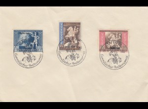 Blanko Sonderstempelbeleg 1942: Wien: Europäischer Postkongress 19.10.1942