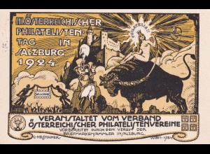 Philatelistentag Salzburg 1924