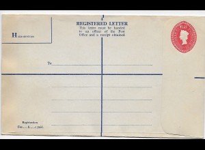 Registered Letter, unused