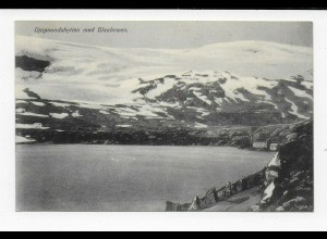 Ansichtskarte Norwegen Djupvandshytten med Blaabroeen