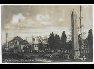 Fotokarte Constantinople 1925 nach Flensburg