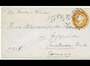 Chainpur 1893 to Friedenau-Berlin