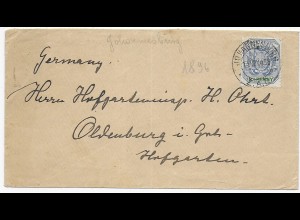 Johannesburg Transvaal, 1896 nach Oldenburg, Hofgarteninspektor