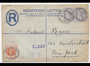 Registered SEDO 1888 nach New York