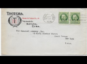 cover Habana 1938 to New York, Chemical Company