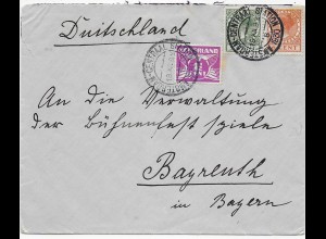 Brief aus Amsterdam 1930 nach Bayreuth