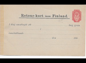 Retour-kort inom Finland