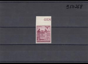GG Generalgouvernement MiNr. 51U, **, Oberrand