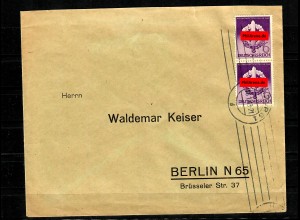 DR: MiNr. 818 III auf Brief, portogerecht nach Berlin