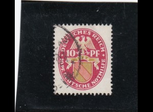 Deutsches Reich: MiNr. 399x, gestempelt