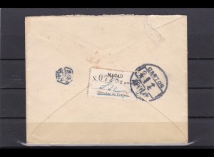 Macau: 1911: Letter to Canton