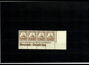 Deutsche Kolonien: DOA, Eckrand mit Inschrift, MiNr. 30 II