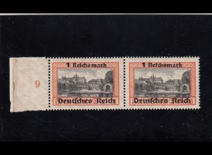 Deutsches Reich: MiNr. 728 und 728 xI, postfrisch im waagr. Paar