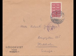 Finnland: 1943: Helsinki nach Schweden