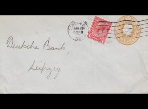 England: 1922: Brief von London nach Leipzig