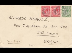England: 1934: Sussex nach Sao Paulo/Brasil