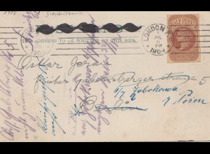 England: 1908 Special Offer London to Berlin