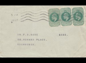 England: 1927: nach Edinburgh