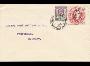 England: 1906 Norwood nach Pforzheim