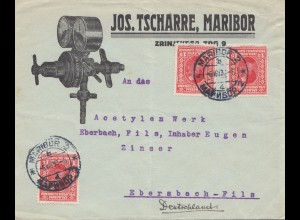 Jugoslawien: 1930: Maribor nach Ebersbach-Zinser