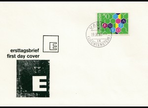 Liechtenstein: 1960 FDC Vaduz - Europa