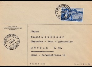 Liechtenstein: 1938: Triesenberg nach Döbeln
