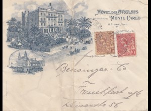 Monaco: 1907: Brief nach Frankfurt
