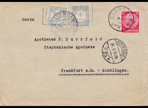 Niederlande: 1935: Starnberg nach Rotterdam TAXE