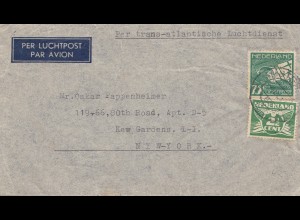 Niederlande: 1940 Amsterdam nach USA - Luftpost