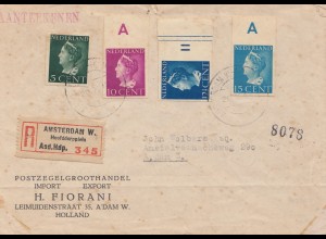 Niederlande: 1912: Einschreiben Amsterdam Ortsbrief