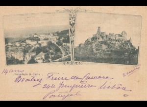 Portugal: 1900: Ansichtskarte Cintra