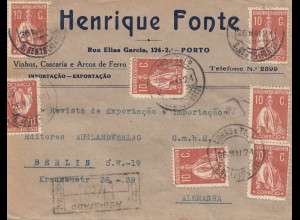 Portugal: 1921: Porto nach Berlin