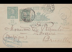 Portugal: 1901: Coimbra nach Brüssel