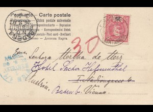 Portugal: 1902: Ansichtskarte nach Italien