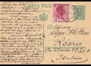 Rumänien: 1936: Oriadea nach Italien