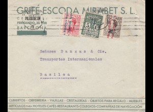Spanien: 1932: Barcelona nach Basilea