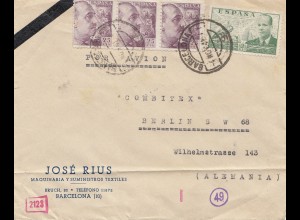 Spanien: 1941: Barcelona nach Berlin, Zensuren