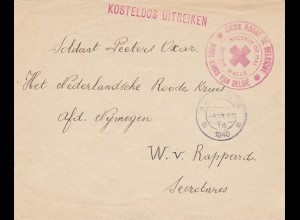 Belgien: Croix rouge Amsterdam 1940