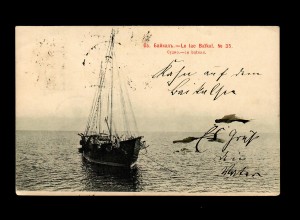 Post card Baikal sea from Mockba 1903 to Berlin/Germany