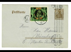 Postkarte Nürnberg 1911
