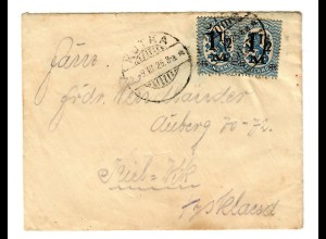 Brief aus Kutka 1925 nach Kiel