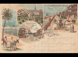 Ägypten/Egypte: 1901: Ansichtskarte 