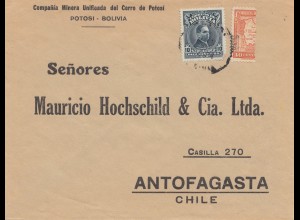 Bolivia/Bolivien: 1938: Potosi to Antofagasta