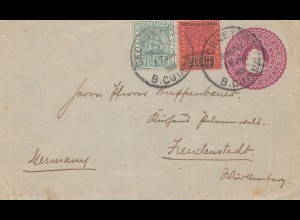 British Guiana 1903: letter to Freudenstadt
