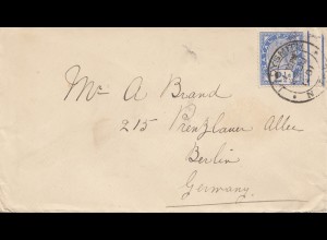 Natal: 1901: letter to Berlin