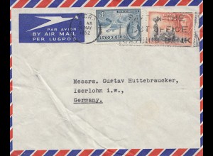 Gold Coast: Air Mail 1952 to Iserlohn